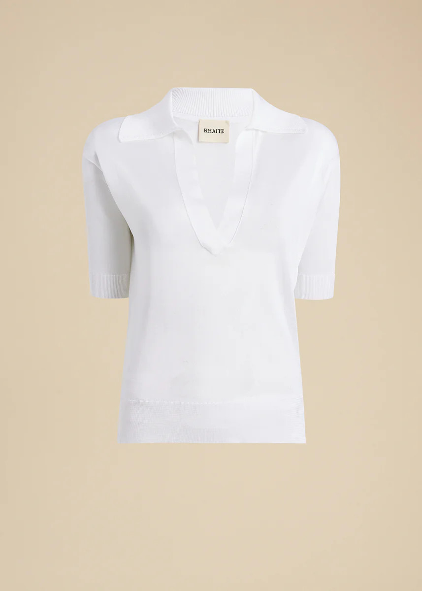 The Julita Top in Glaze | Khaite