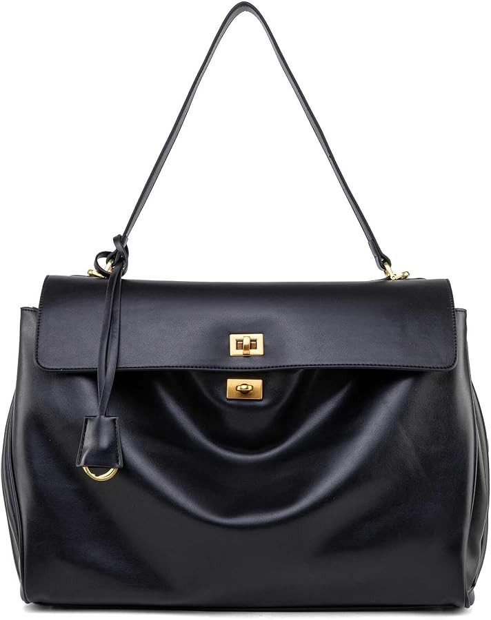 Suede Leather Tote Bag Soft Leather Shoulder Handbags for Women Shoulder Bag for Travel Work | Amazon (DE)