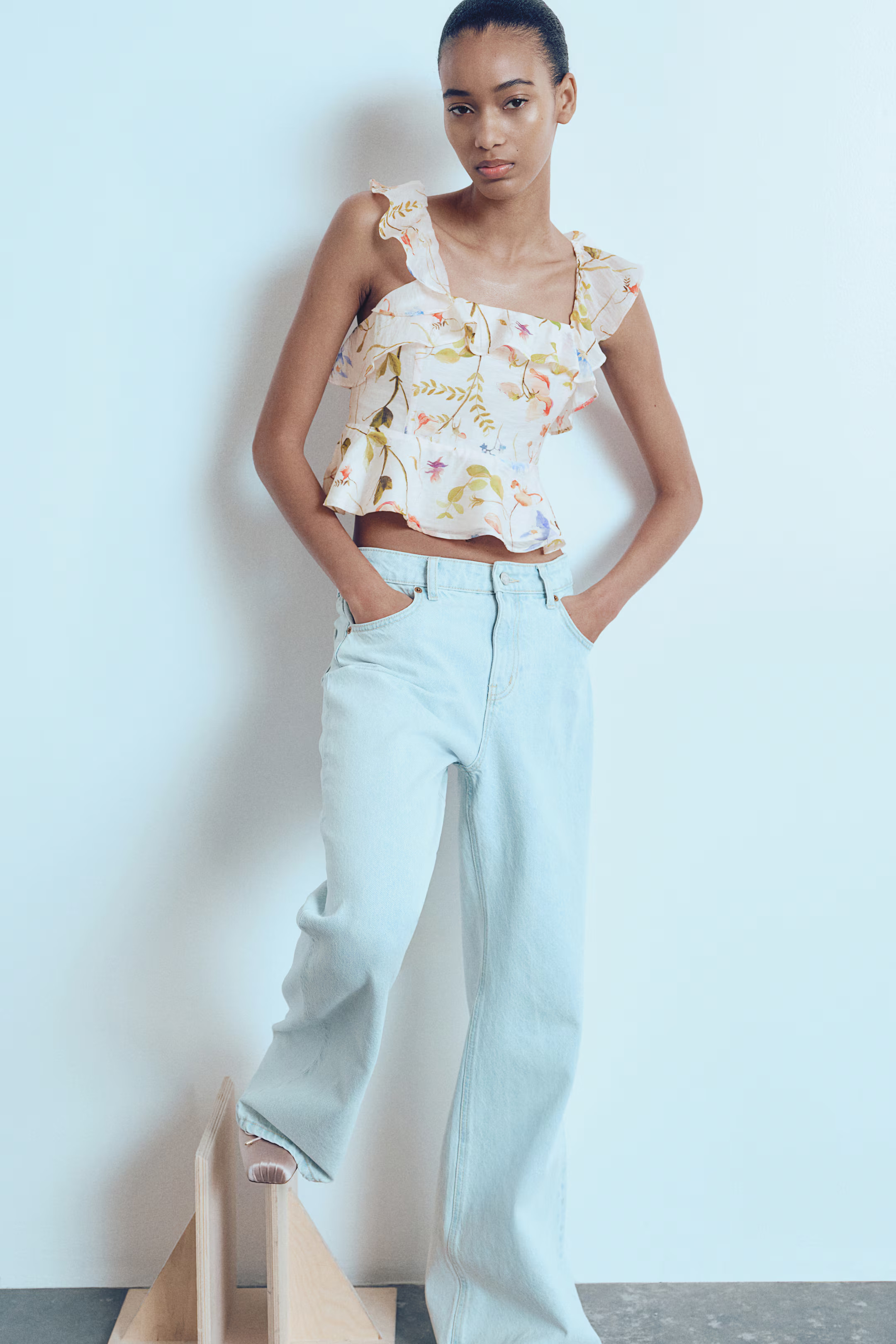 Peplum top | H&M (UK, MY, IN, SG, PH, TW, HK)
