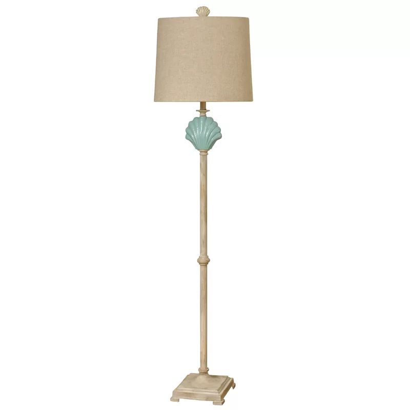 Shreveport Clamshell 65" Floor Lamp | Wayfair North America