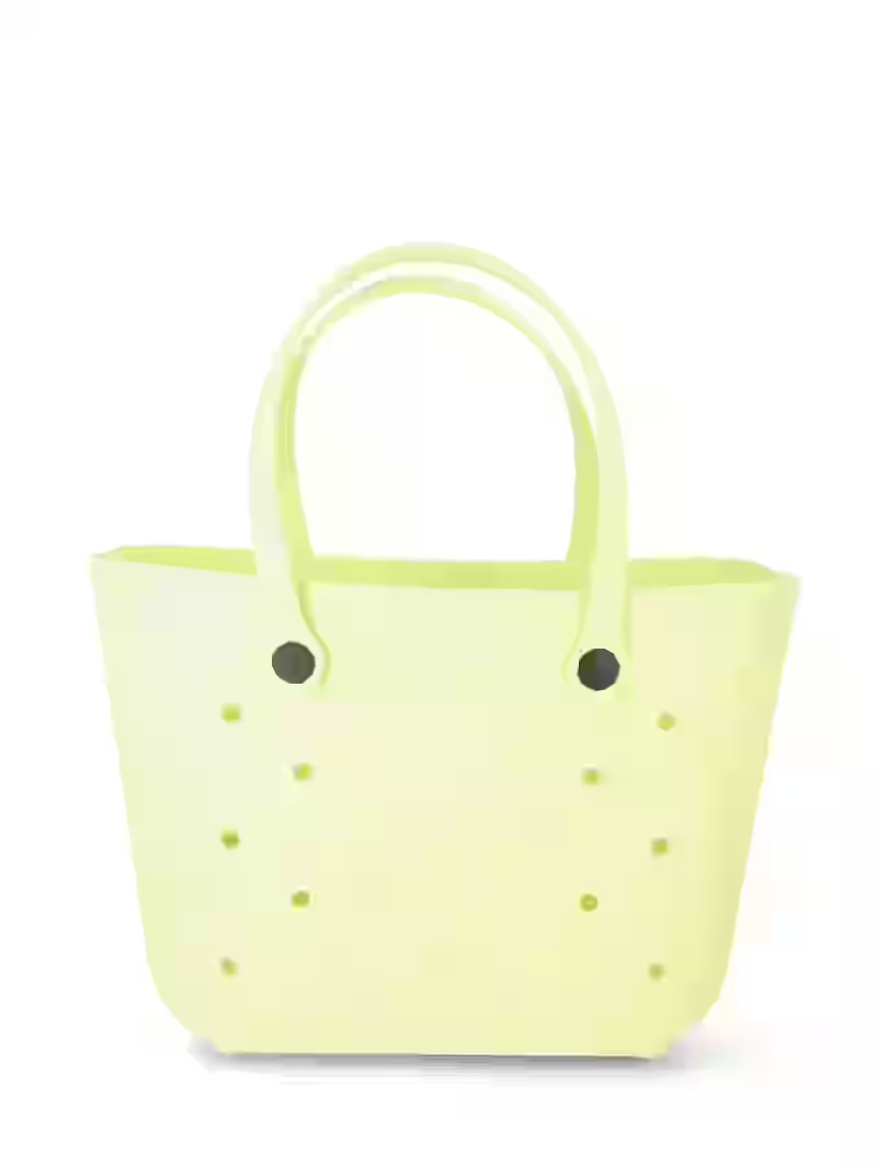 Women's Color Me Summer Molded Tote Bag, Sonic Lime | Walmart (US)