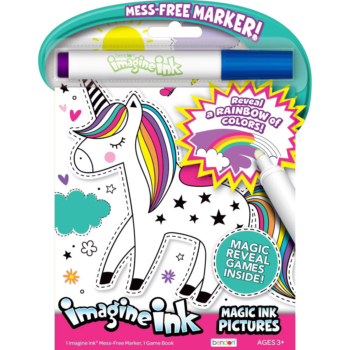 Unicorn Imagine Ink Magic Ink Book | Target