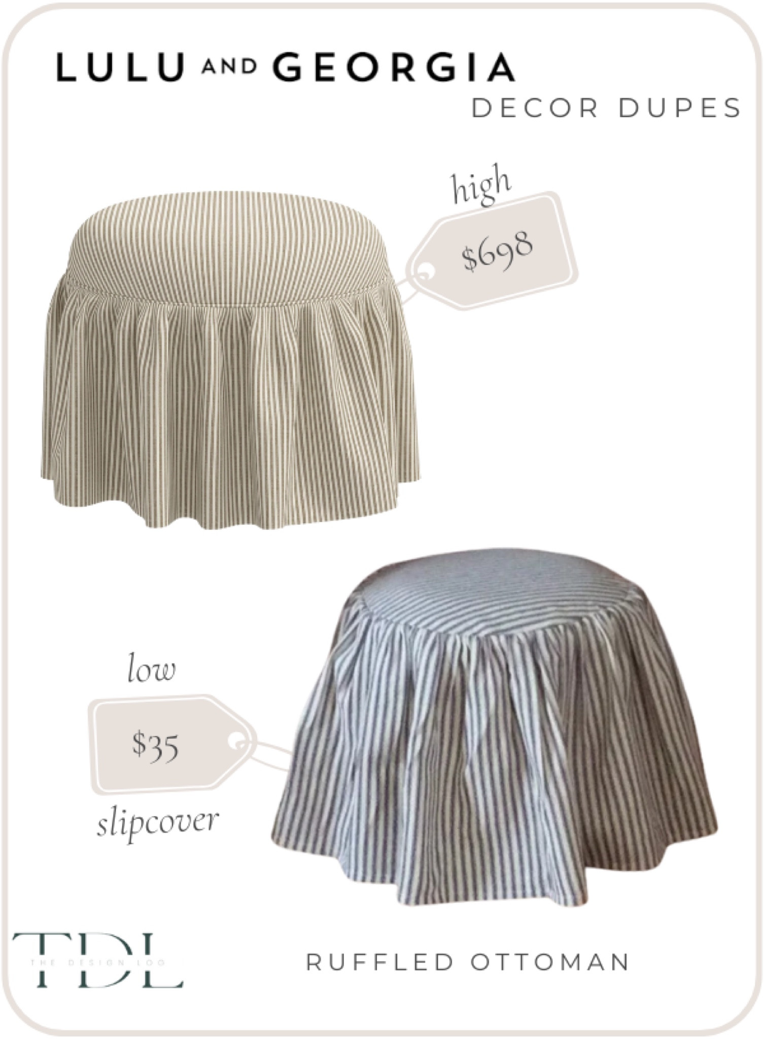 High || Low Budget Finds
#thedesignlog
#thedesignloghome

Lulu and Georgia


#LTKStyleTip #LTKHome #LTKFindsUnder50