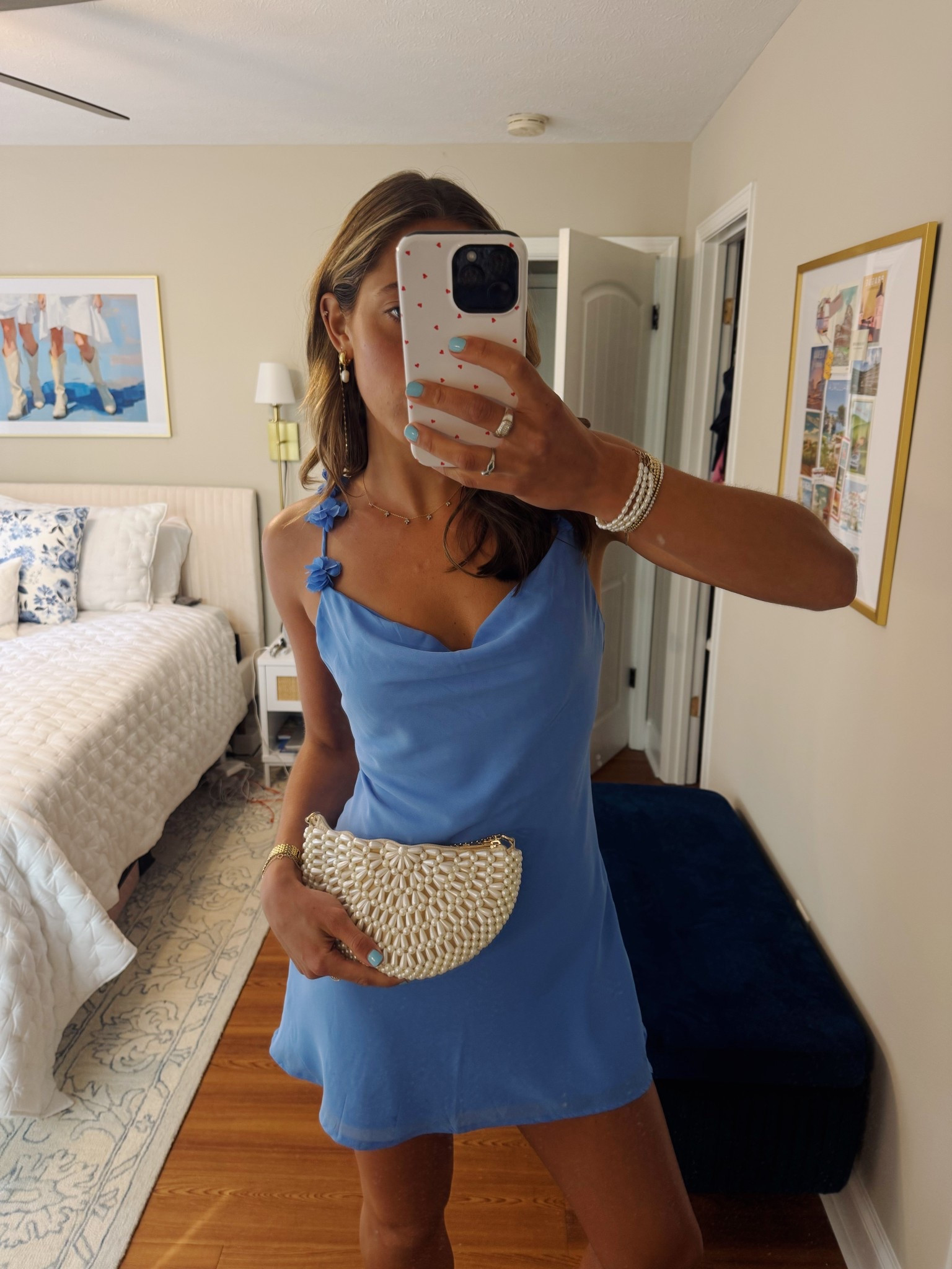 I’ve been saving this dress, so I’m so excited that I finally got to wear it🩵