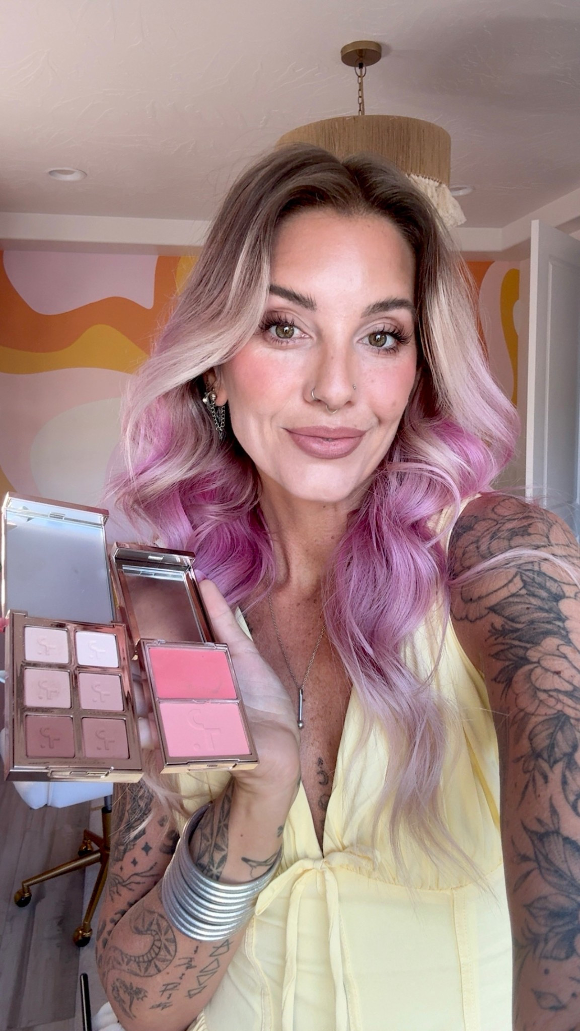 Playing with my new makeup. Loving the corals for spring! Wow! 

#LTKgrwm #LTKBeauty