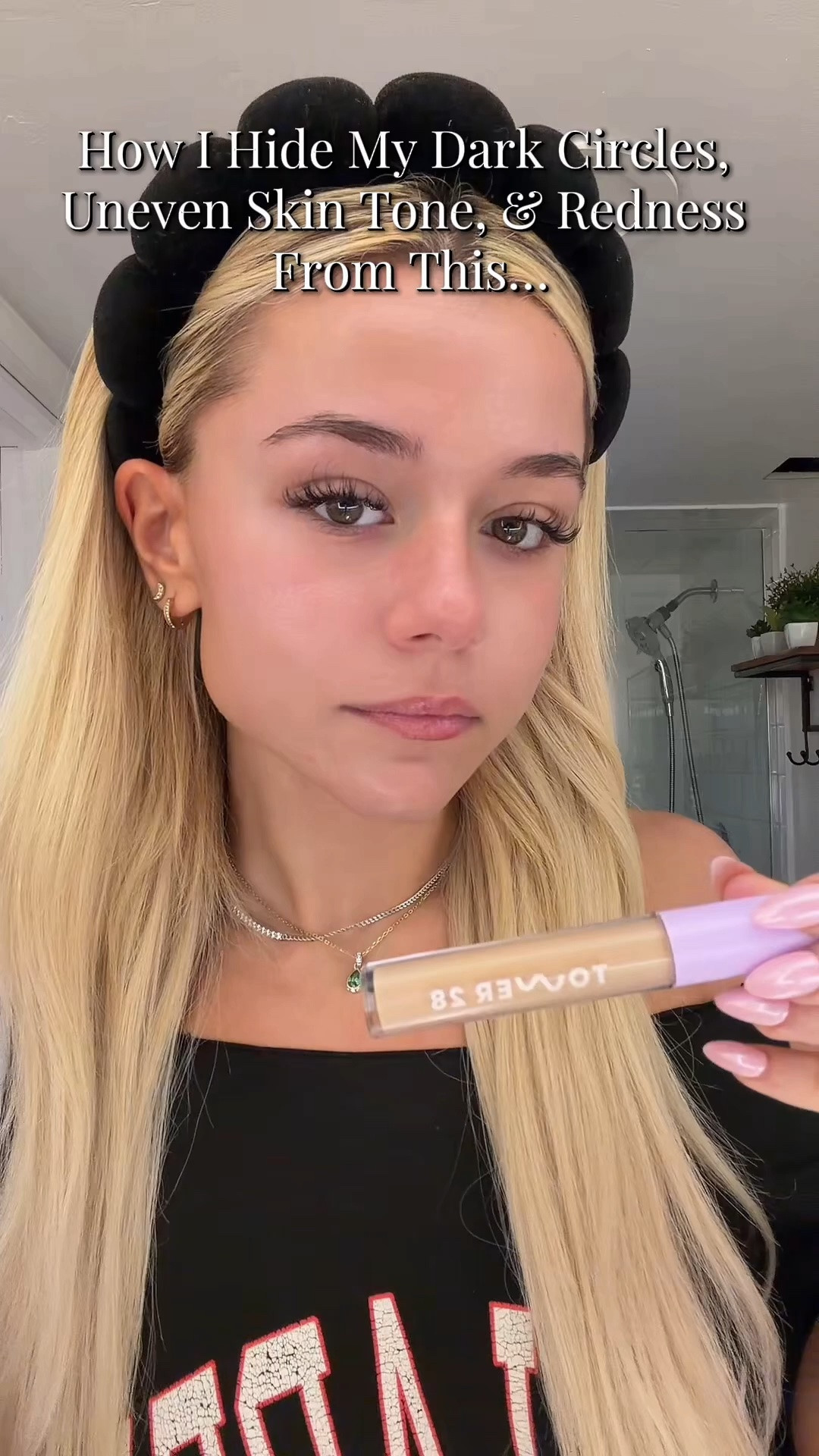 If I could recommend one concealer for dry or tired-looking under eyes, it would be this one 🤍✨

The Tower 28 Swipe Serum Concealer gives the prettiest skin-like finish while still covering dark circles and redness. Hydrating, lightweight, and never cakey.