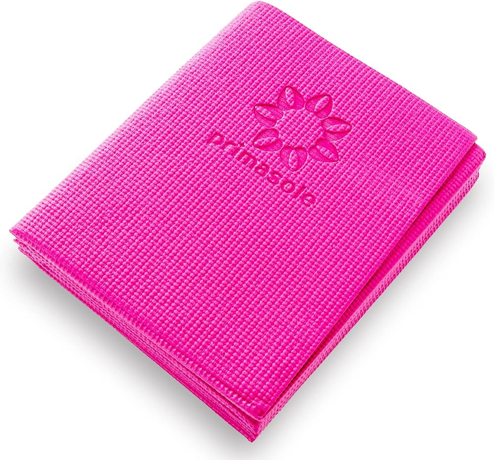 Primasole Folding Yoga Travel Pilates Mat Foldable Easy to Carry to Class Beach Park Tear-resista... | Amazon (US)