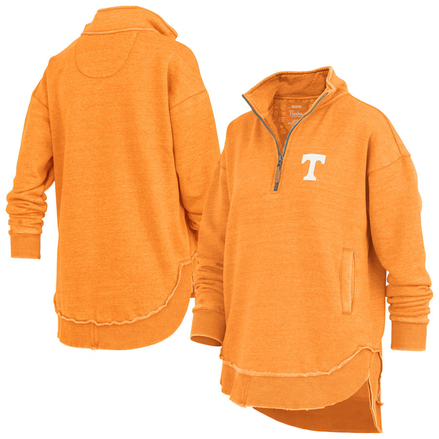 Tennessee Volunteers Pressbox Women's Northfork Sojourn Poncho Quarter-Zip Sweatshirt - Tennessee... | Fanatics
