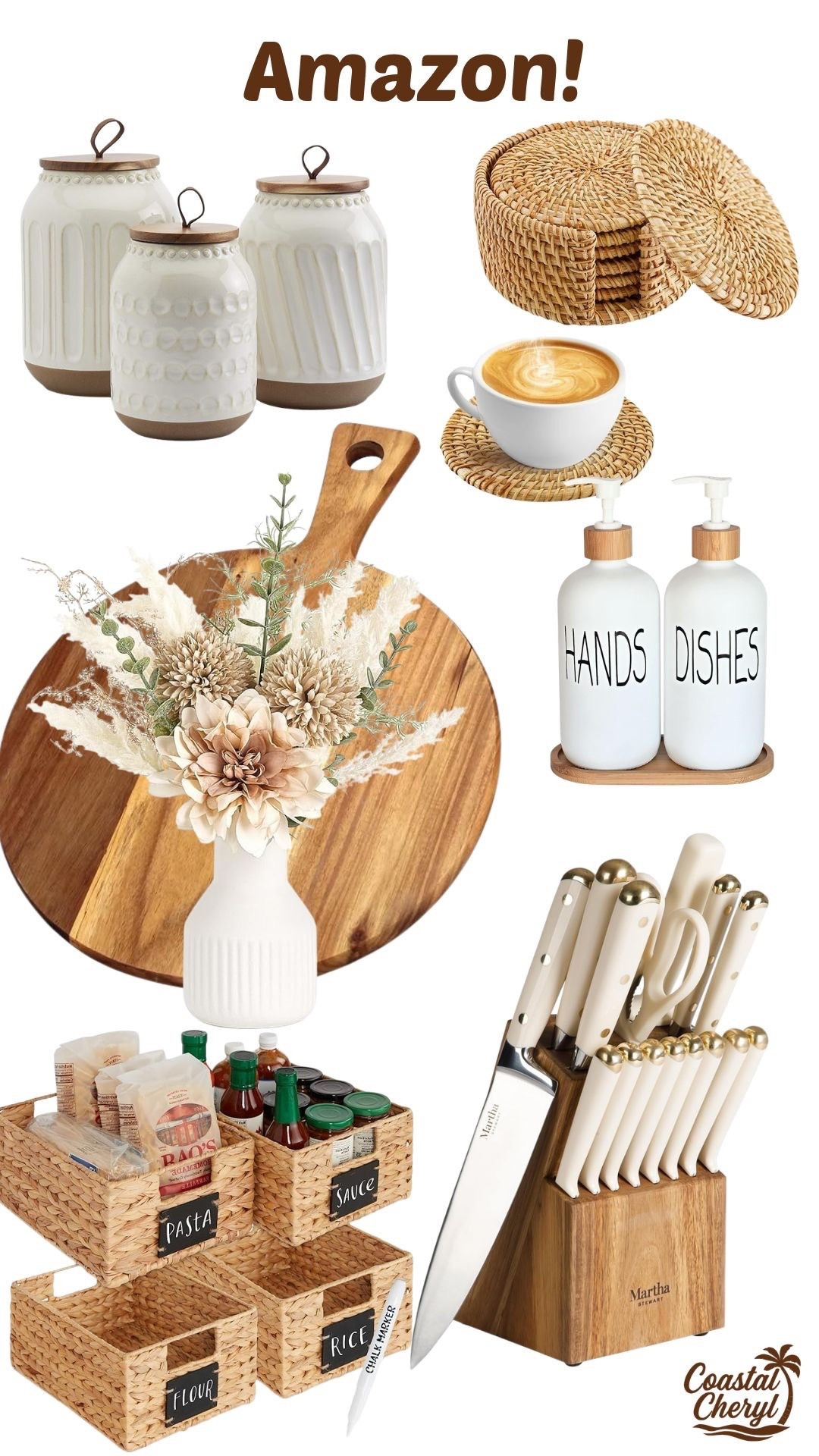 Upgrade your kitchen essentials with these lovely pieces from Amazon! #amazon #kitchen #pantryorganization 

#LTKHome #LTKmomlife #LTKSaleAlert