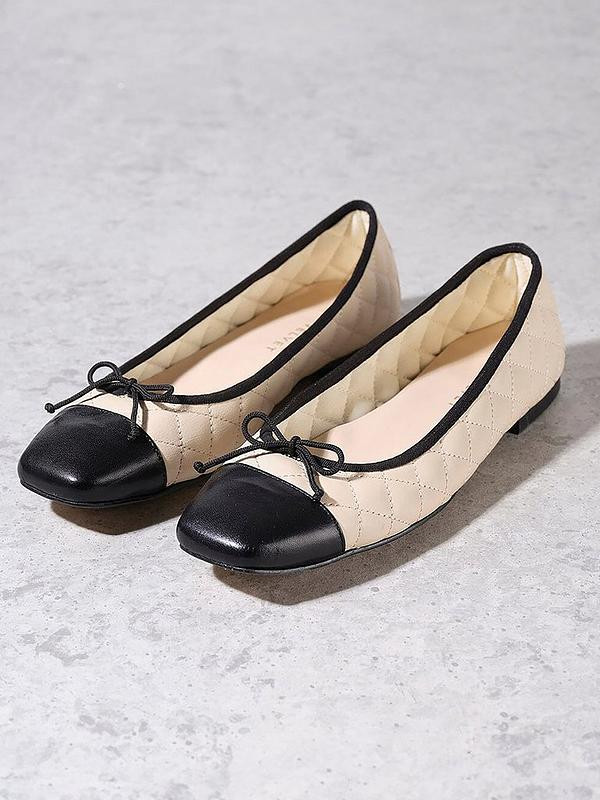 Mint Velvet Gigi Neutral Ballet Pumps | Very (UK)