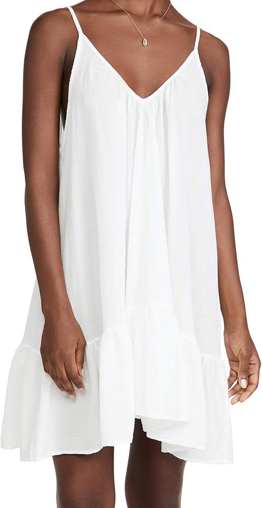 Women's St Tropez Ruffle Mini Dress | Amazon (US)