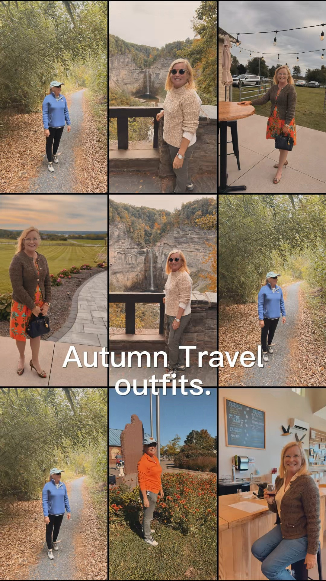Finger Lakes state of mind. 🍂 We spent our week hiking the trails every day, chasing the first signs of fall colors, and checking out all the local wine and brewery spots. The perfect backdrop for the main event—celebrating our nephew’s wedding! It was such a special trip. Shop my travel looks here: #FingerLakes #FallTravel #WeddingWeekend

#LTKOver40 #LTKTravel #LTKActive