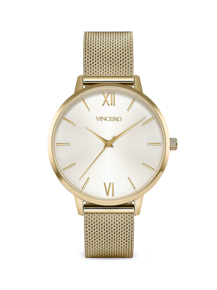 Shop Vincero Eros Mesh Petite Bracelet Watch | Saks Fifth Avenue | Saks Fifth Avenue