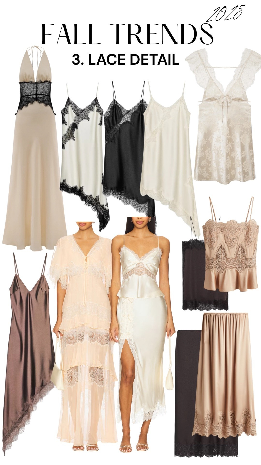 Fall 2025 trends: lace details 
#dress #falloutfit #falltrends #lace 

#LTKSeasonal #LTKFindsUnder50 #LTKFallSale