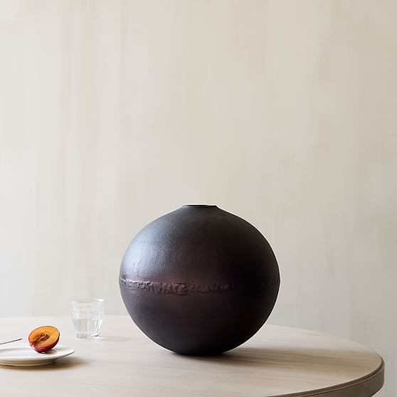 Colin King Vases Bronze Metal Globe Vase | West Elm (US)