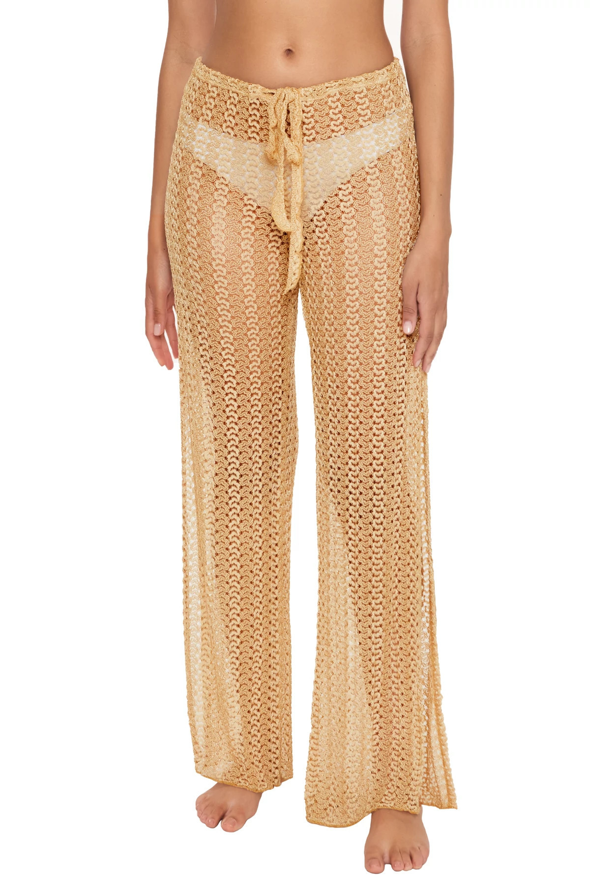 Crochet Metallic Pants | Everything But Water