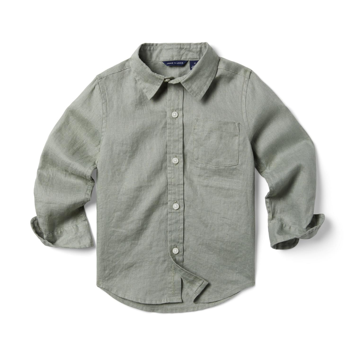 The Linen Shirt | Janie and Jack