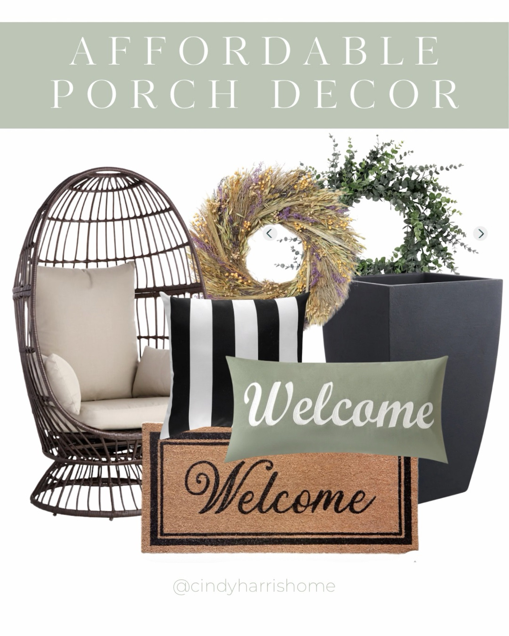 Summer porch decor pieces I’m loving right now at great price points! 

#LTKHome #LTKSeasonal