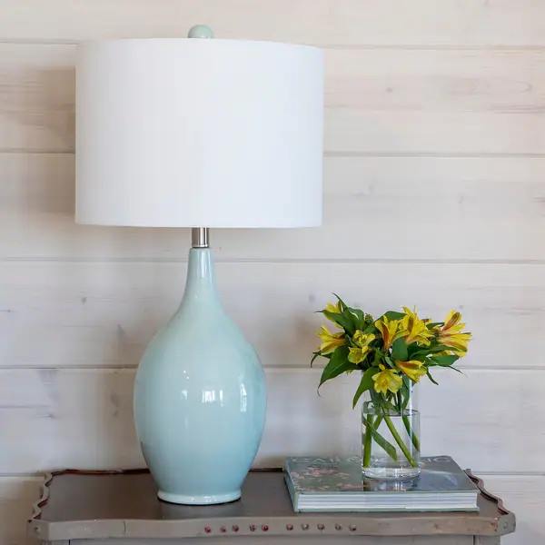 Annabelle Ceramic Table Lamp - On Sale - Overstock - 10053622 | Bed Bath & Beyond