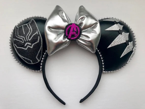 Marvel the Avengers Infinity War Black Panther Inspired Mickey - Etsy | Etsy (US)