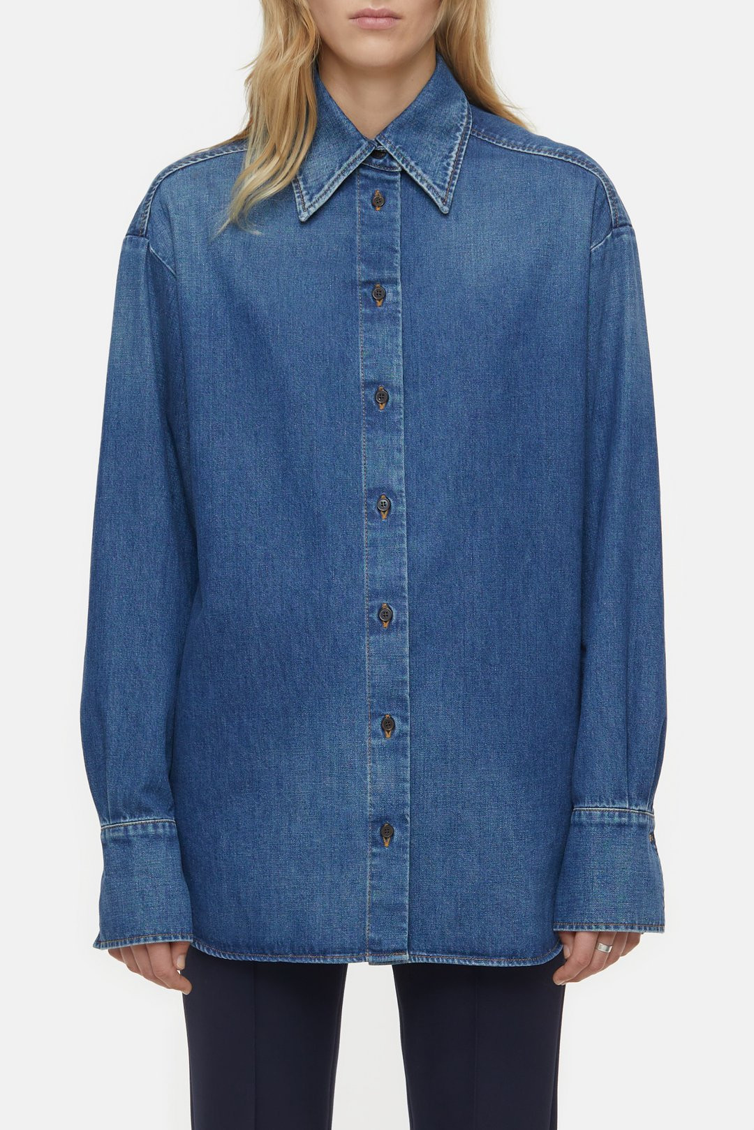 Boxy Denim Shirt | Closed