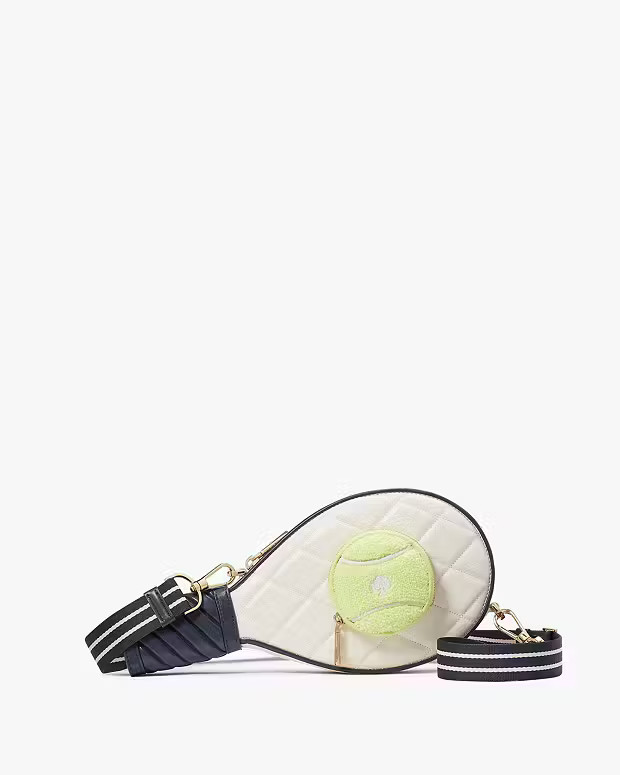 Grand Slam 3D Tennis Raquet Crossbody | Kate Spade Outlet