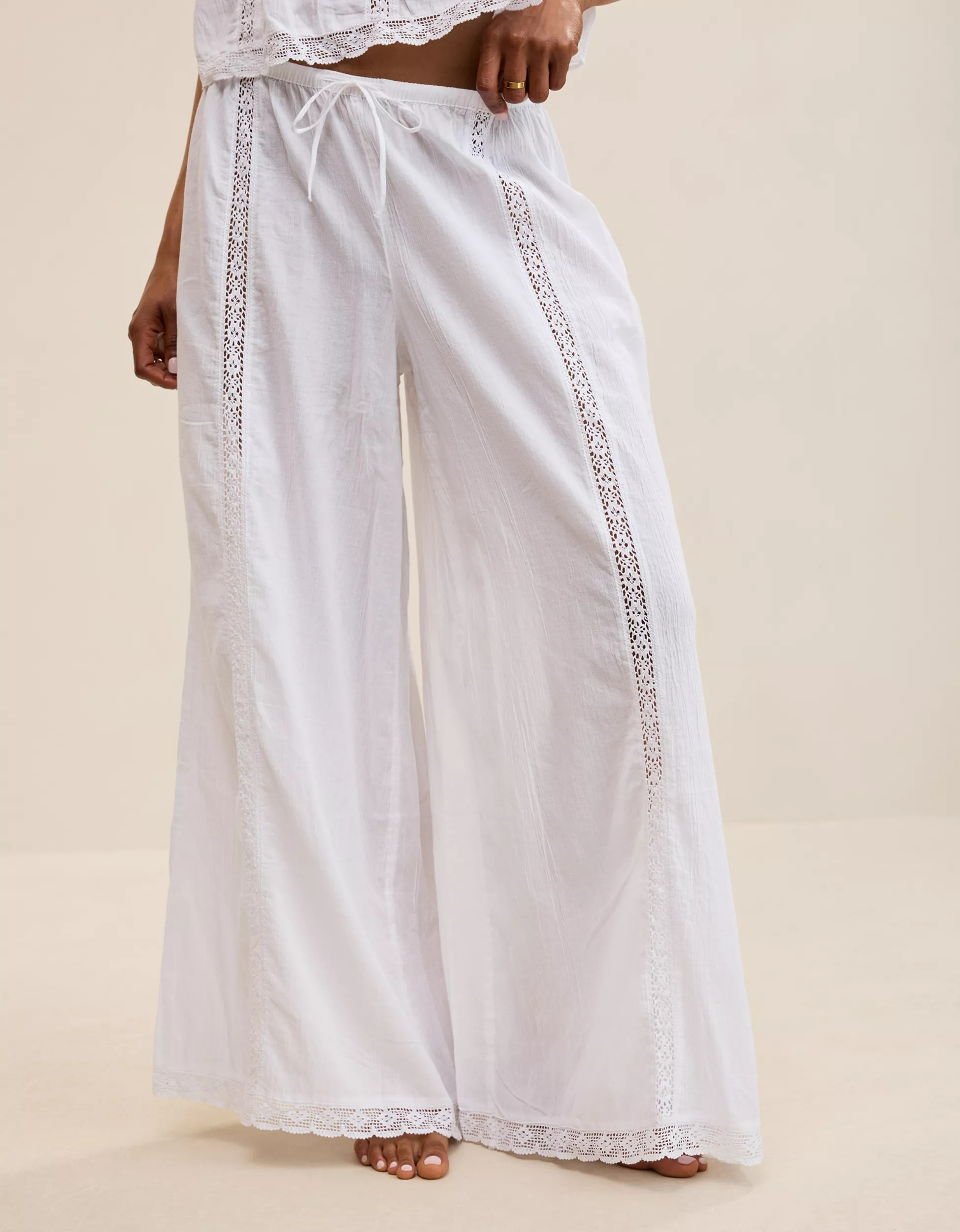 Aerie Cabana Wide Leg Pant | Aerie