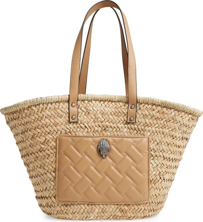 Kensington Woven Straw Basket Tote | Nordstrom