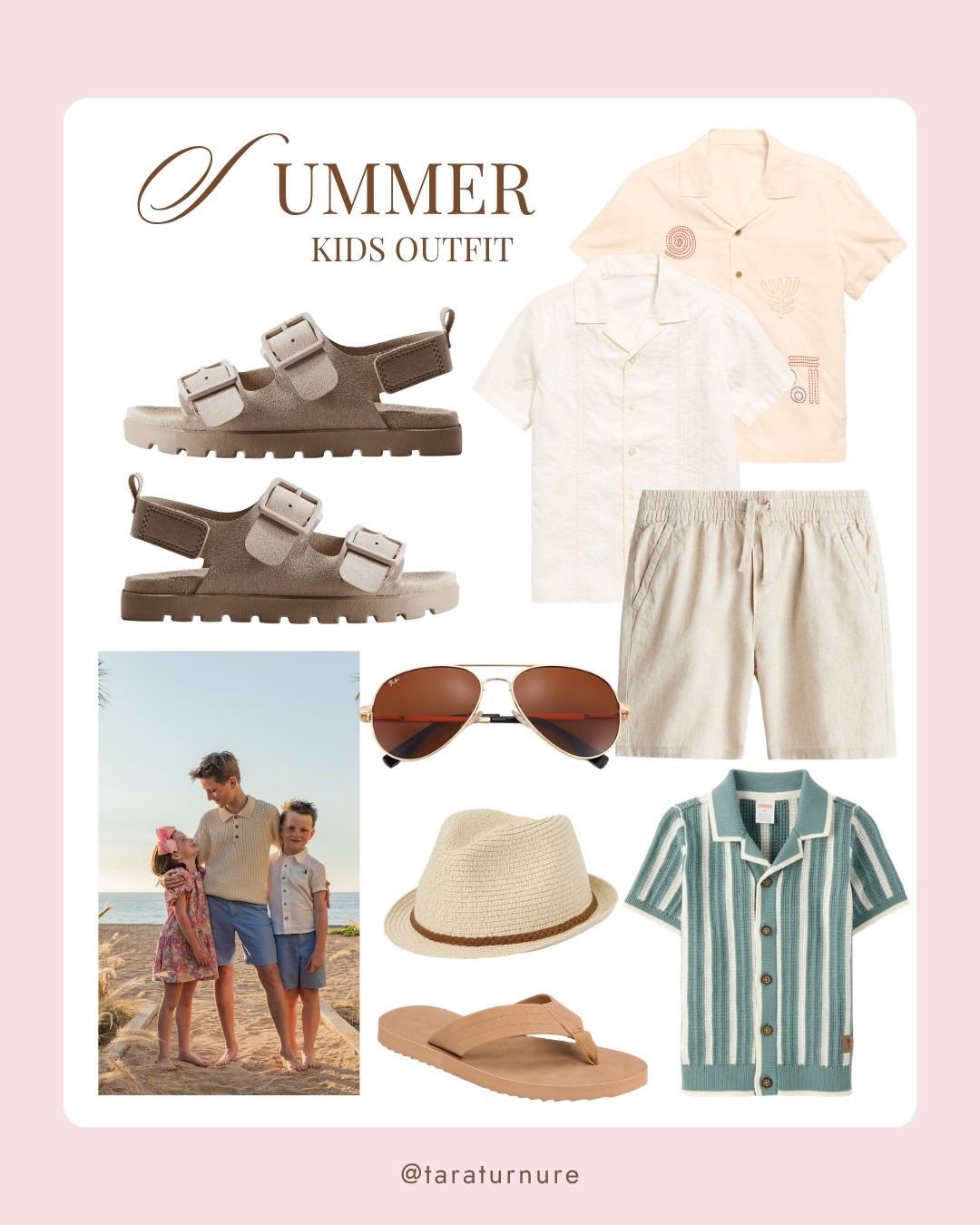 Summer style for the little ones ☀️🤍 Lightweight sets, comfy sandals, easy button-downs, and vacation-ready accessories they'll actually want to wear.

#LTKKids #LTKFamily #AmazonKids #KidsFashion #SummerStyle #VacationStyle #KidsOutfits #BoysStyle