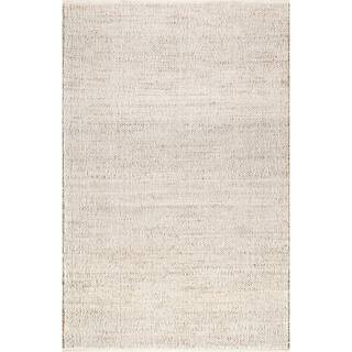 nuLOOM Elfriede Solid Jute Natural 9 ft. x 12 ft. Area Rug HMMT01A-9012 - The Home Depot | The Home Depot