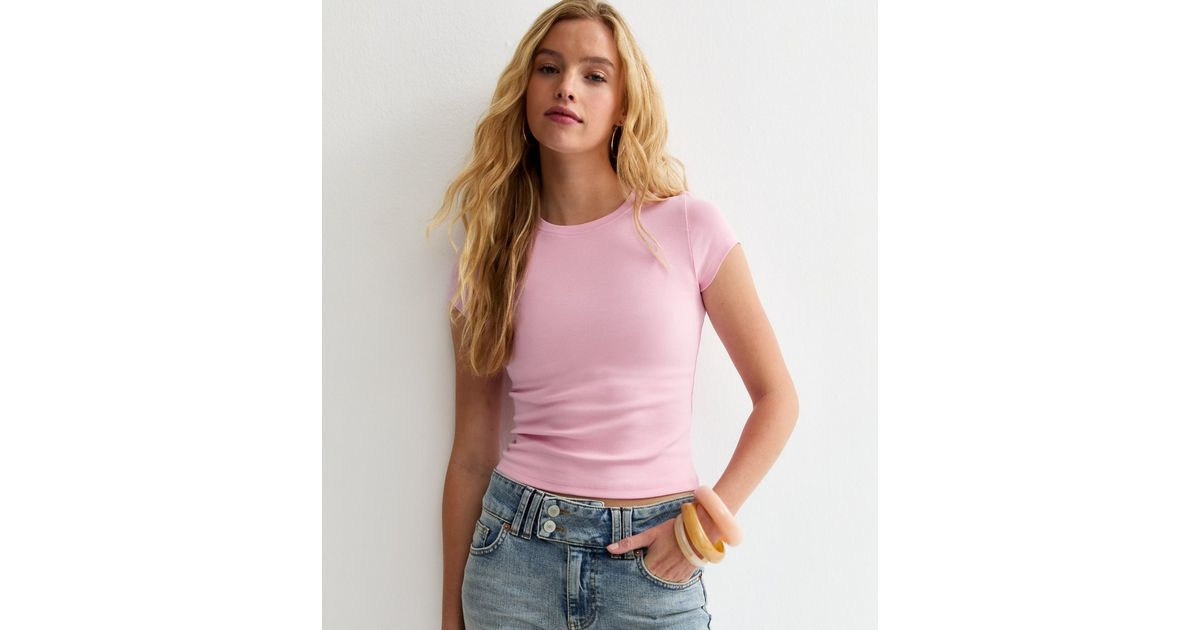 Bright Pink Short Sleeve Baby Tee | New Look | New Look (UK)
