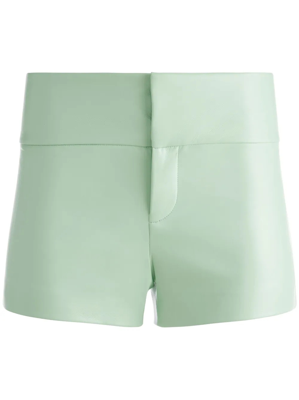 Olivia faux-leather shorts | Farfetch Global