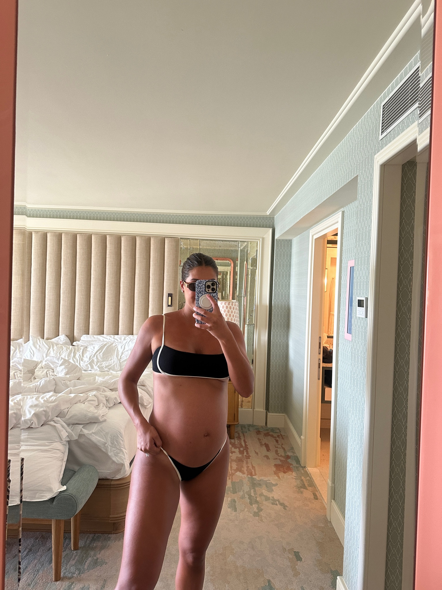 Beach vacation bikini, swimsuit, swimwear, sized up one size in both 

#LTKTravel #LTKSwim #LTKBump