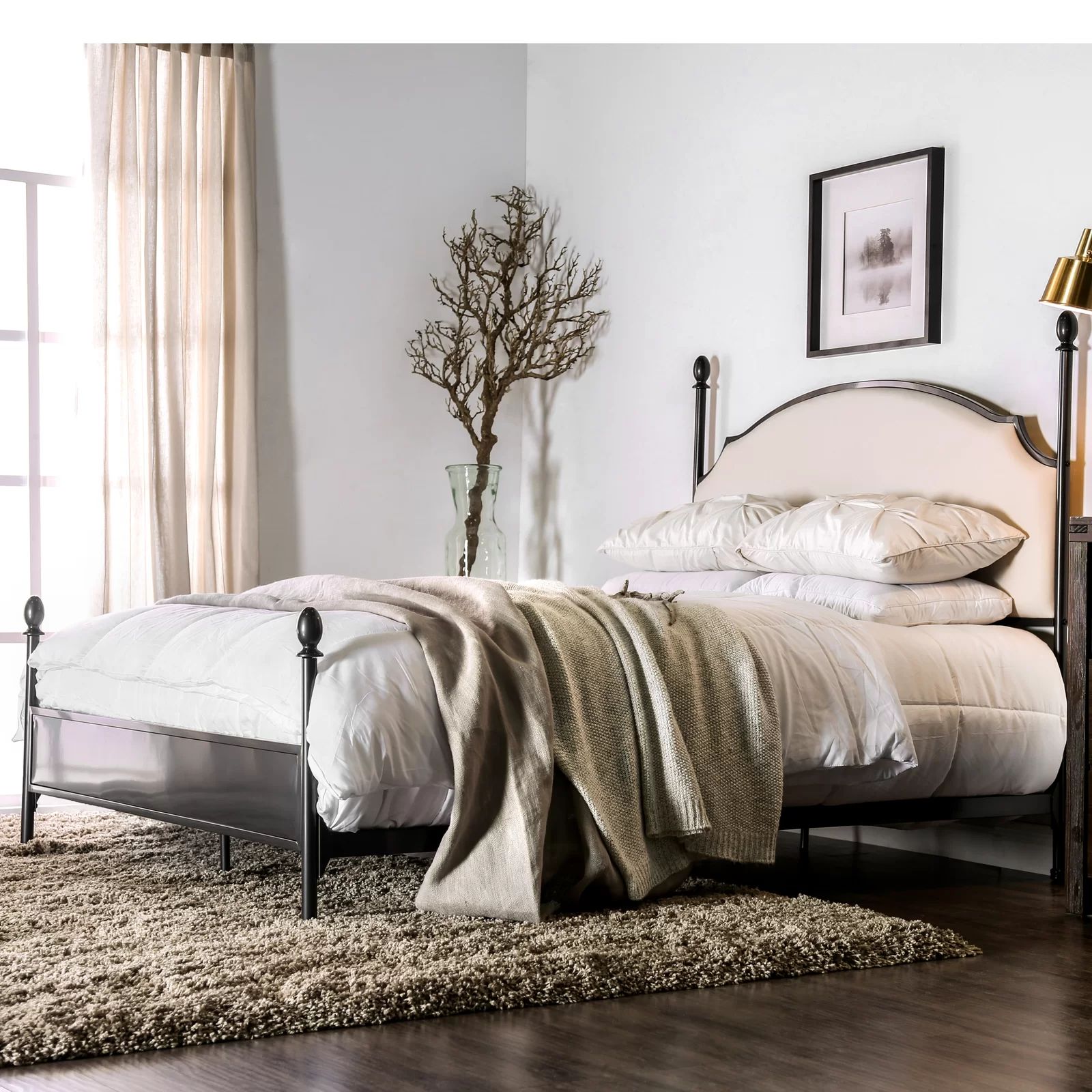 Blakesburg Low Profile Four Poster Bed | Wayfair North America