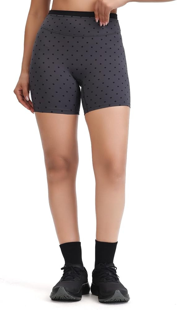 Aoxjox Women's Dual Core Biker Shorts 5"/6" | Amazon (US)