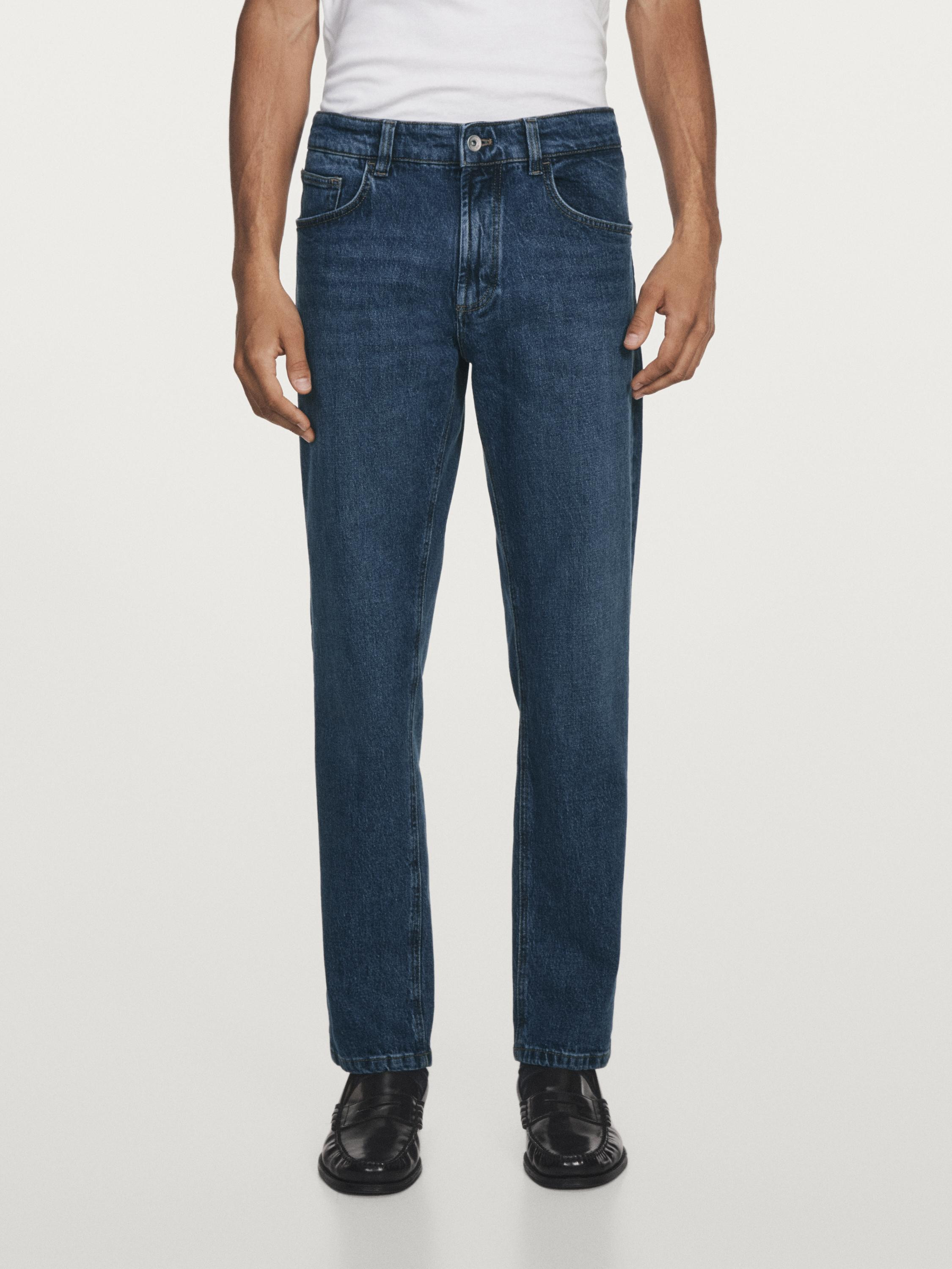 Tapered-Fit-Jeans | Massimo Dutti DE