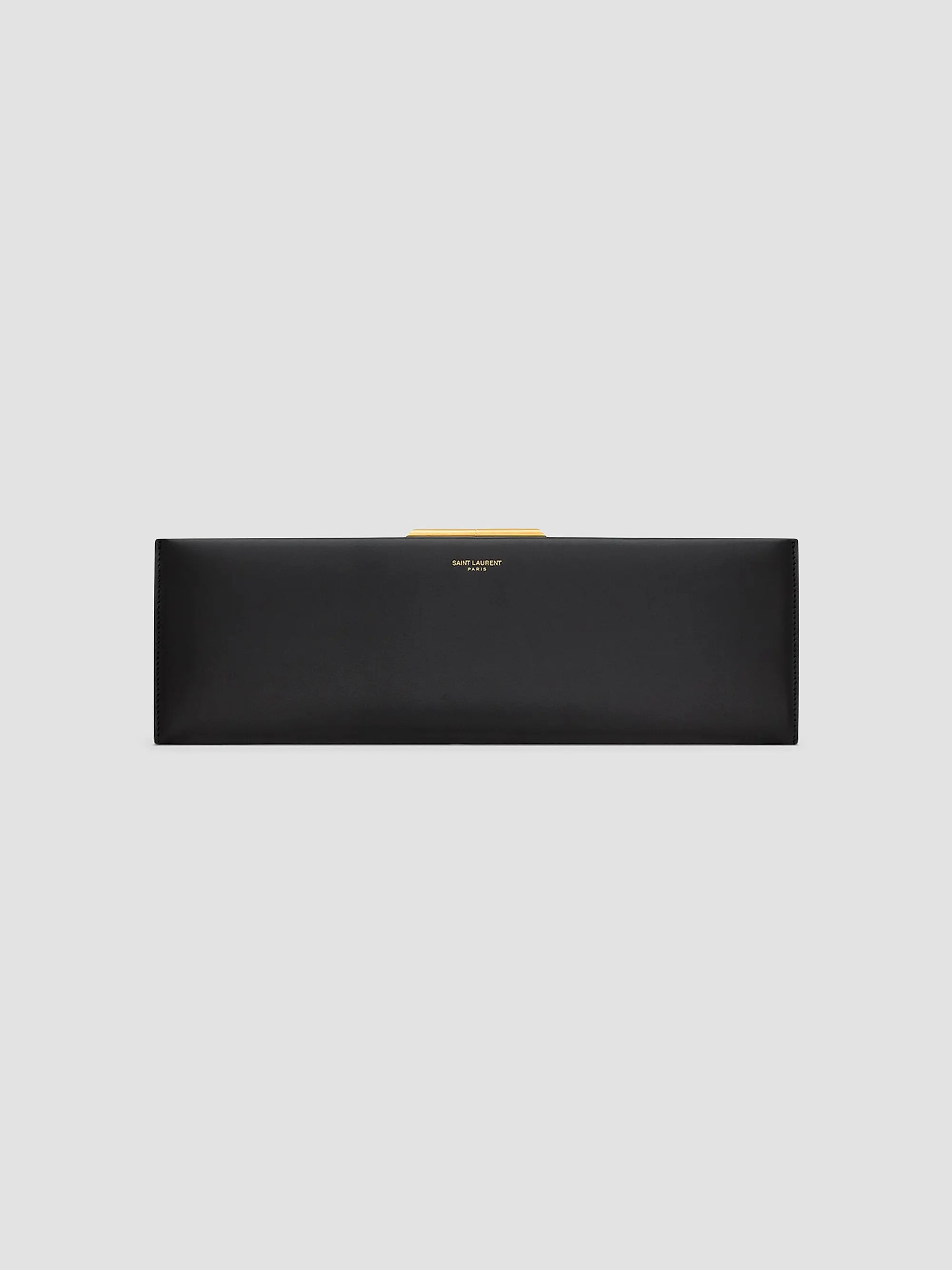 Large Clutch in Smooth Leather | Saks Fifth Avenue