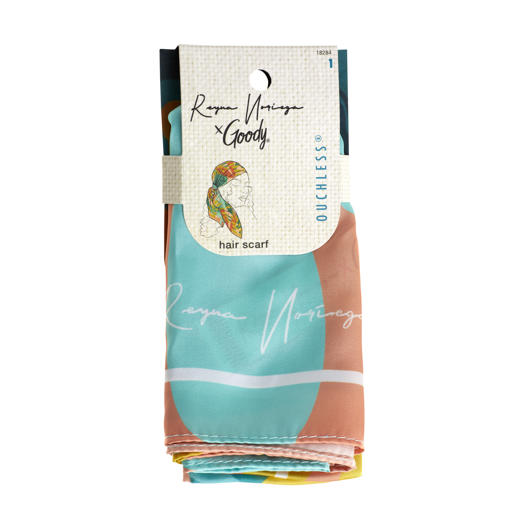 GOODY TRU X REYNA NORIEGA COLLAB OUCHLESS® SATIN HAIR SCARF  YELLOW 1 COUNT | Walmart (US)