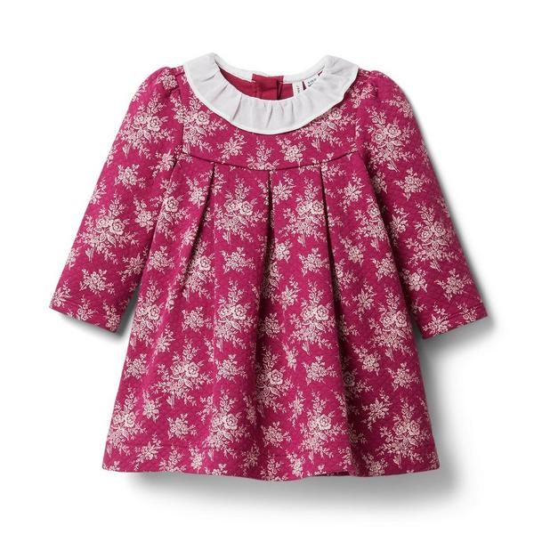 Baby Floral Ruffle Collar Dress | Janie and Jack