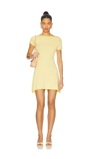 Slumber Knit Mini Dress in Honeycomb | Revolve Clothing (Global)