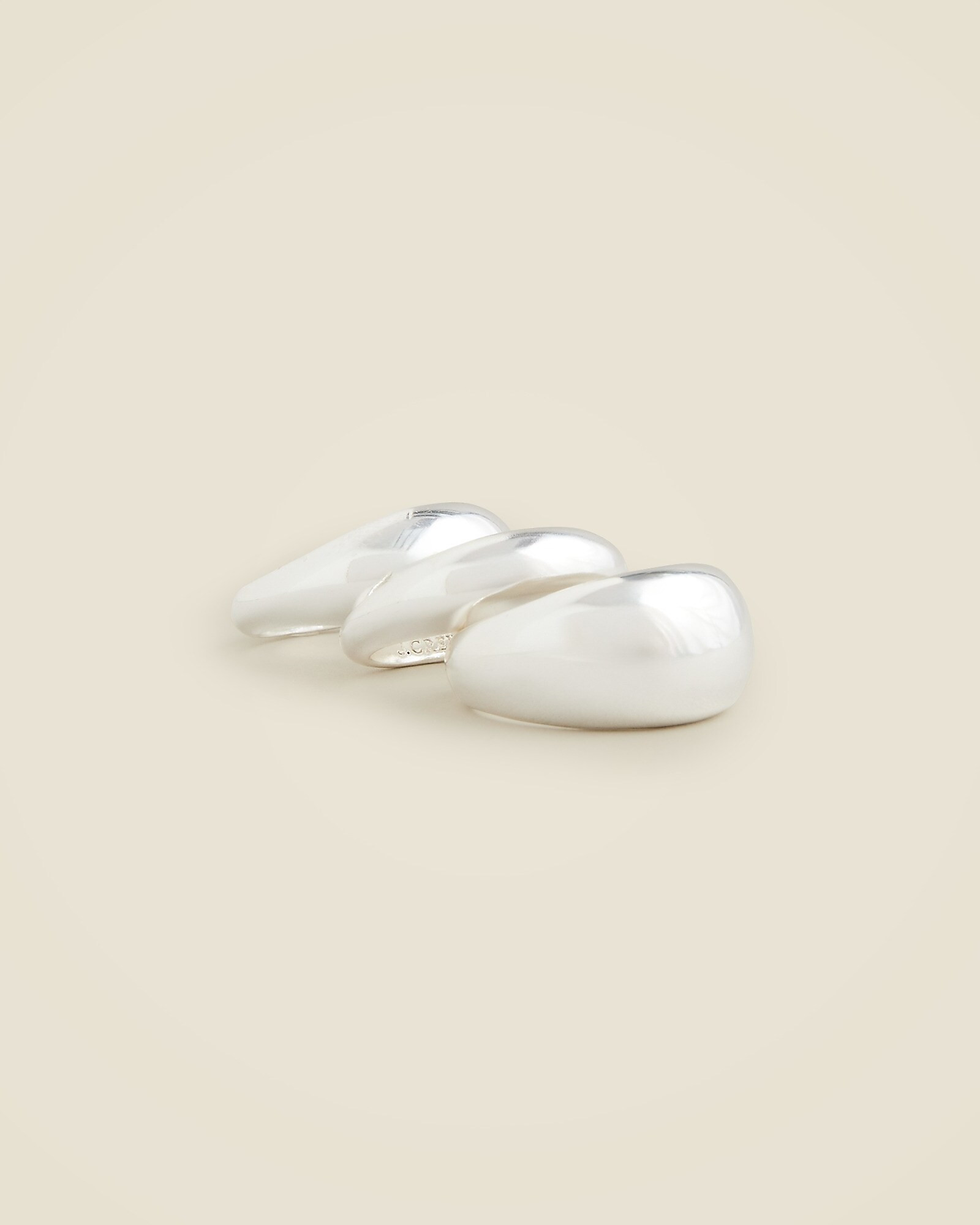 Sculptural rings set | J. Crew US