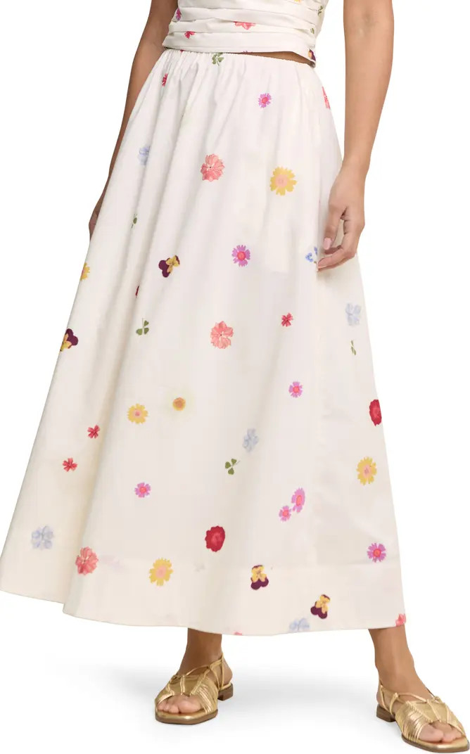 Nobody's Child Kitty Floral Maxi Skirt | Nordstrom | Nordstrom