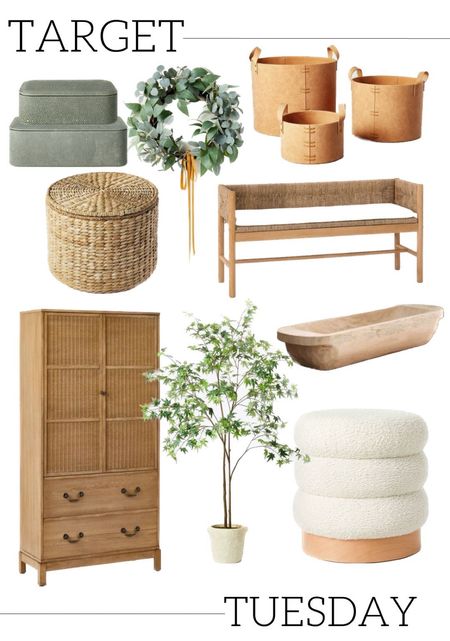 Target Tuesday! Or Wednesday :) favorite target, finds this week, small boxes, coffee table, top, decor, hide all your remotes! Eucalyptus and olive wreath storage ottoman woven beautiful cabinet, faux tree dough bowl, wood, popular bench boucle ottoman leather storage bins baskets artificial maple tree

#LTKFind #LTKhome #LTKSeasonal