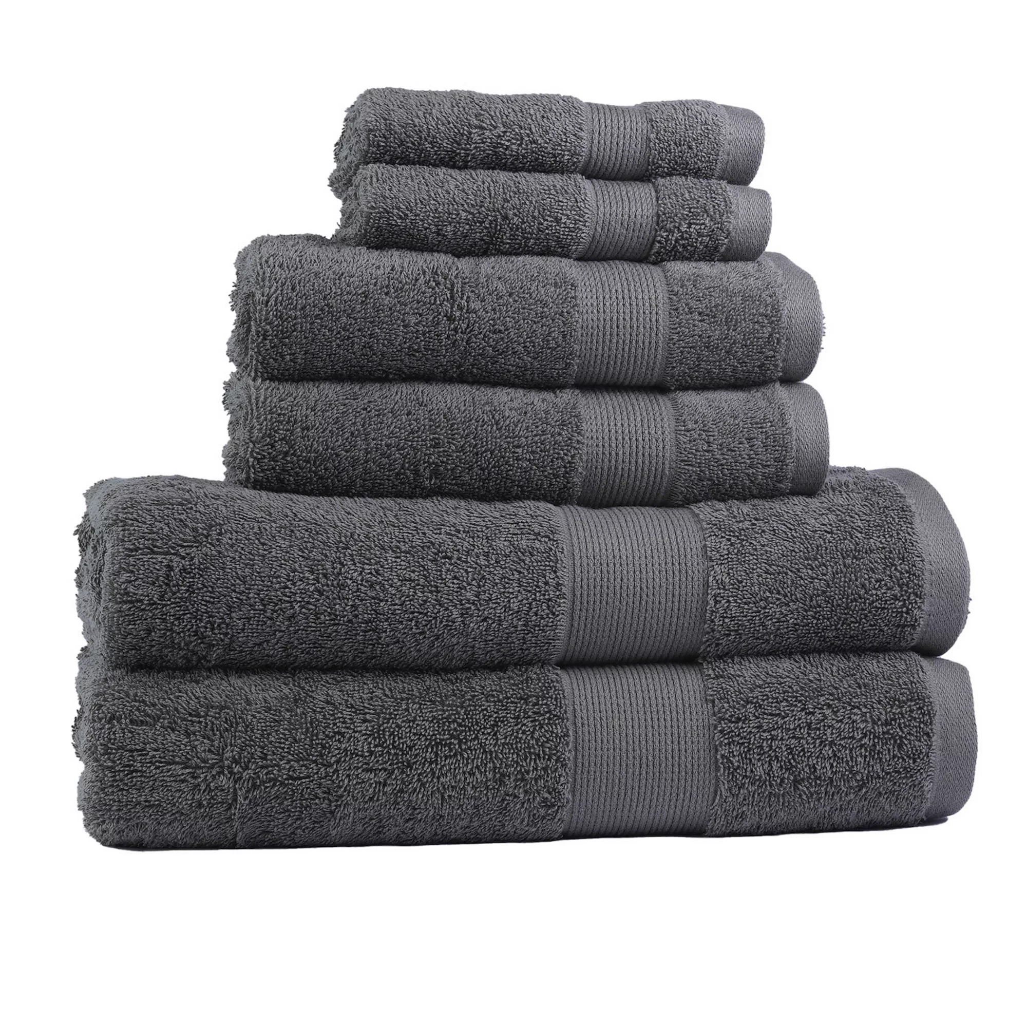 Miryana Cotton Hemp 6-pc. Towel Set | Kohl's