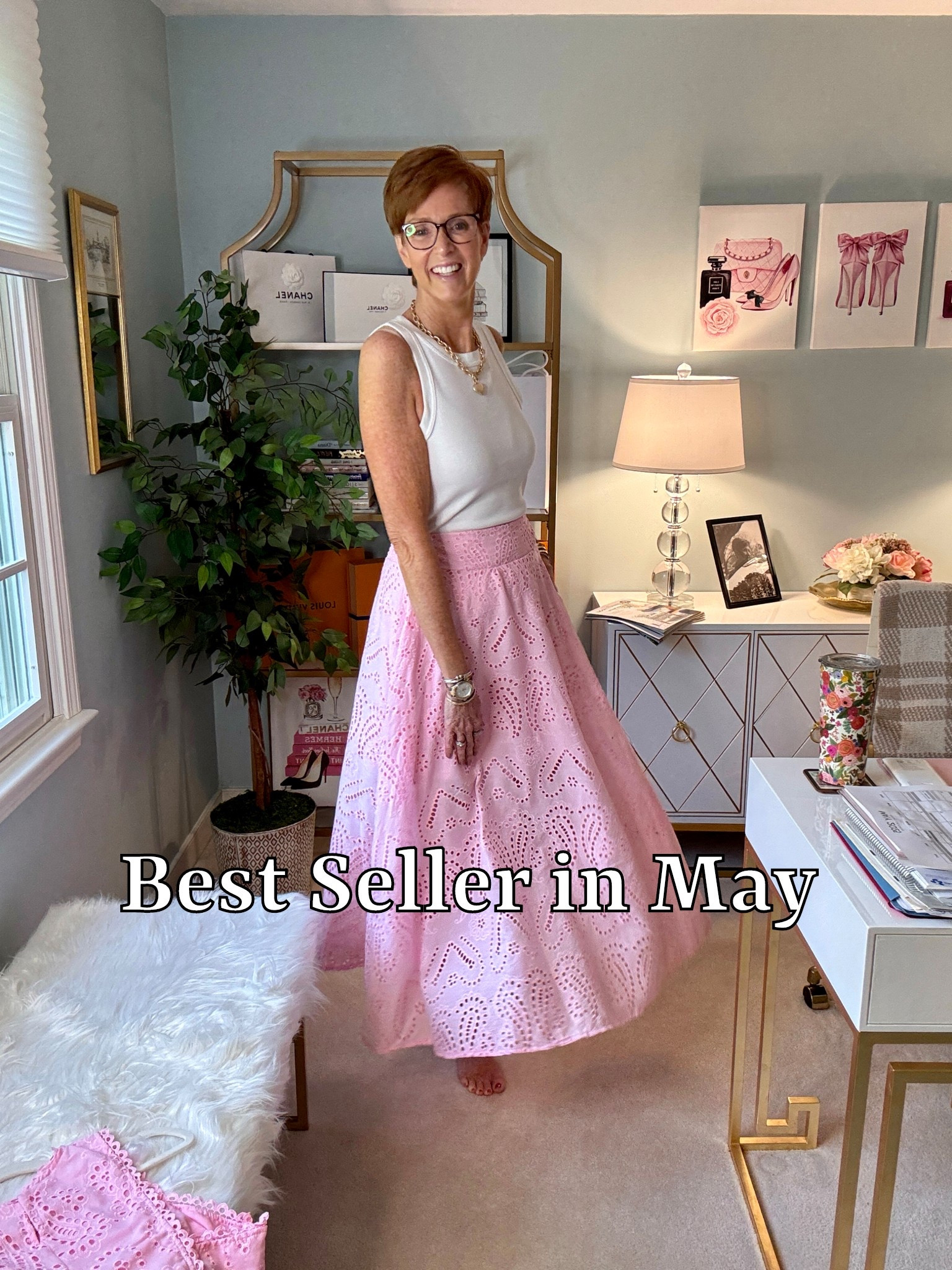 Best Seller in May! 

Amazon finds, Amazon style, 2 piece set, mix and match, pink skirt, timeless pieces, classic style 

Hi friend! 👋 Thanks for your support! I’m so glad you’re here!
If you're tall, over 40, or just tired of fashion that doesn’t fit your life, you’re in the right place. I share classic, elevated outfit formulas that actually work on tall women (I’m 6’1” for reference!) and help you feel confident getting dressed again.
I am your resource for timeless, elevated fashion for women over 40 (and tall women)
Age: 55
Height: 6’1”
Tops: S/M
Bottoms: 8/10
Dresses: 8/M
Over 50 fashion, tall fashion, workwear, everyday outfits, timeless outfits, Classic Outfits


#LTKOver40 #LTKSummerEdit #LTKSeasonal