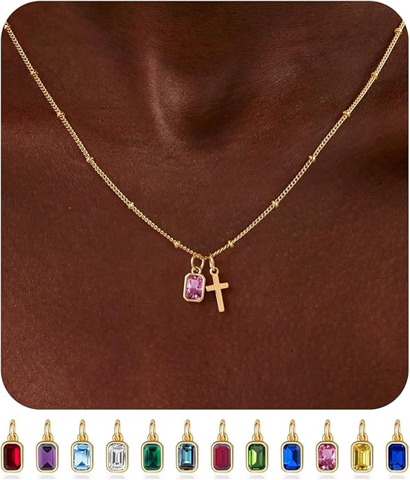 Turandoss Stocking Stuffers for Teen Girls - Christmas Gifts for Grandkids, Personalized 14K-Gold... | Amazon (US)