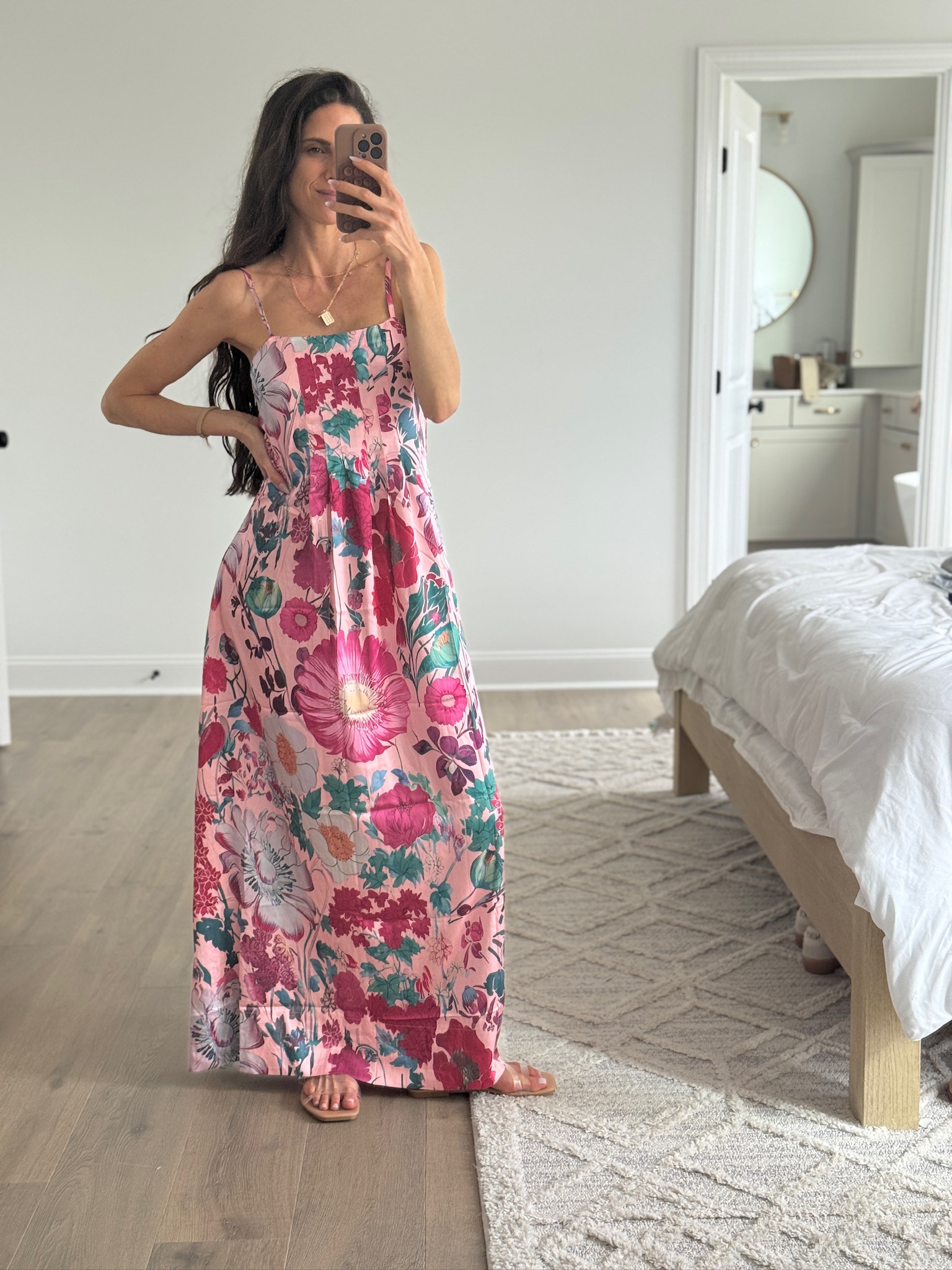Floral maxi dress perfect for spring and summer
Lightweight, flowy, and easy to dress up or casual for everyday wear
floral maxi dress, pink floral dress, spring dress outfit, summer maxi dress, vacation outfit, beach dress, casual dress, sundress, flowy dress, warm weather outfit

#LTKootd #LTKSeasonal