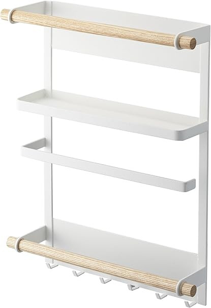 Yamazaki Home Tosca Magnetic Kitchen Storage Rack – Refrigerator Organizer Wall Holder | Amazon (US)