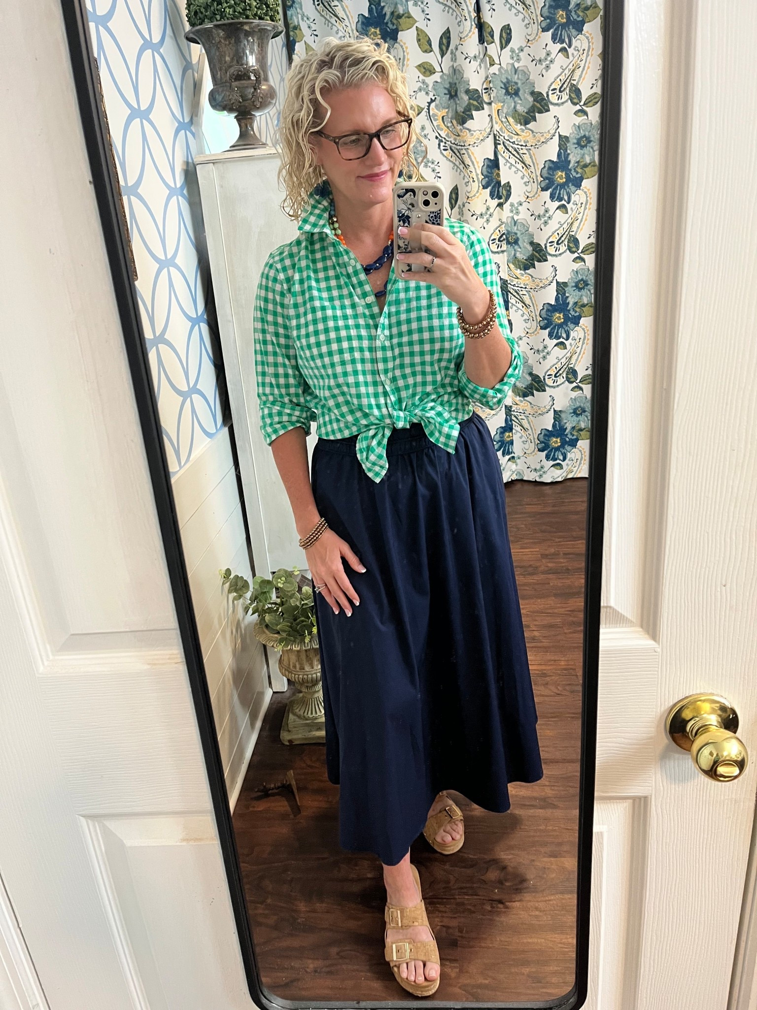 You can never go wrong with navy and green❤️

#LTKWorkwear #LTKSeasonal #LTKOver40