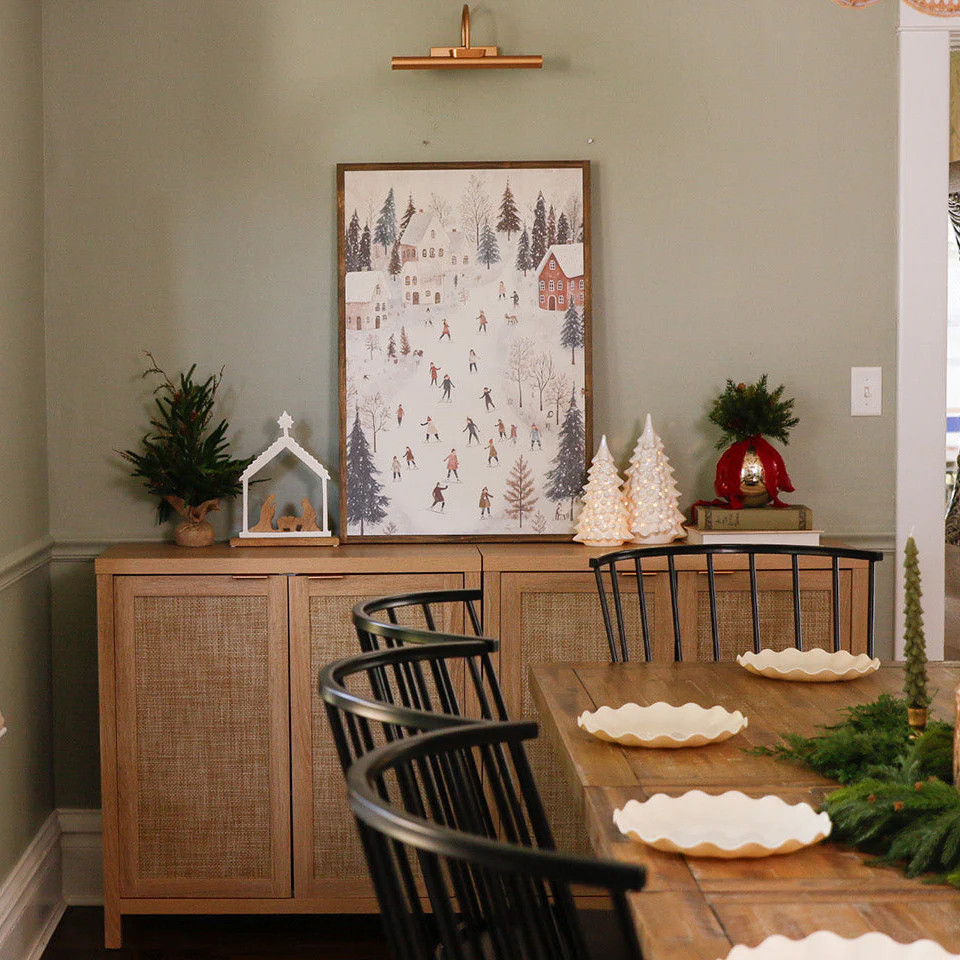 Vintage-Inspired Stoneware Light Up Tree | 2 Sizes | Joyfully Said Signs LLC